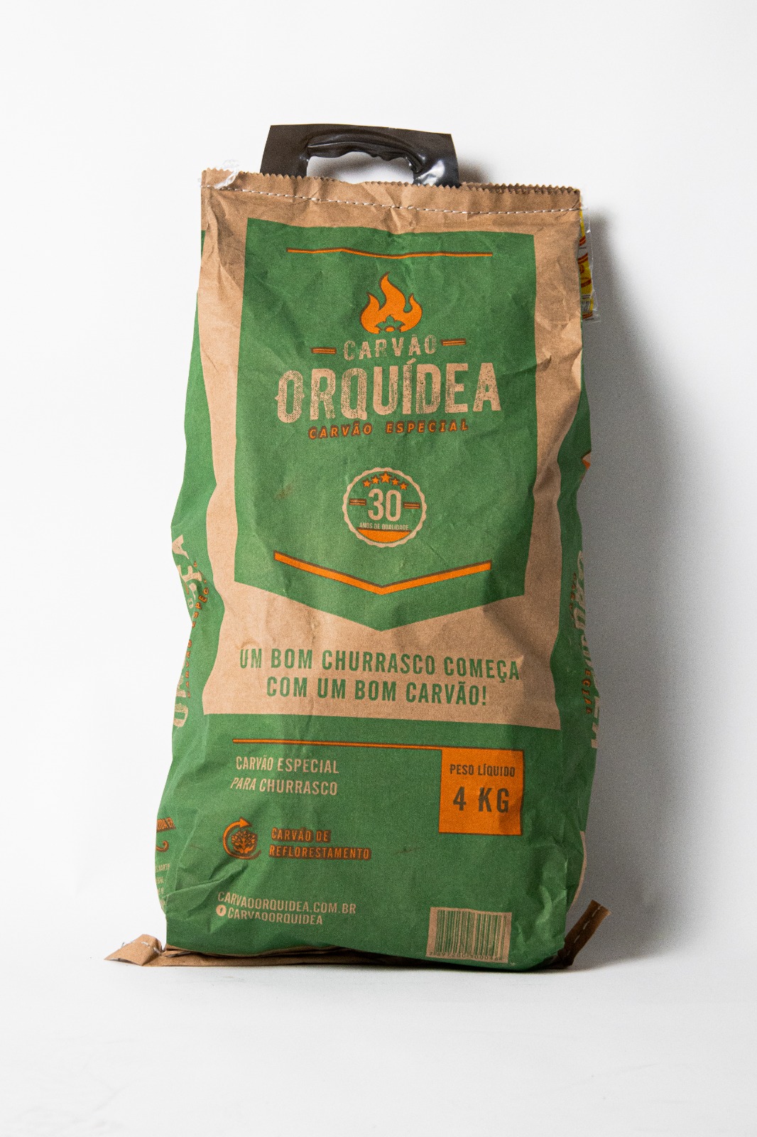 Carvão Orquídea 4 kg disponível no Armazém Ripamonti