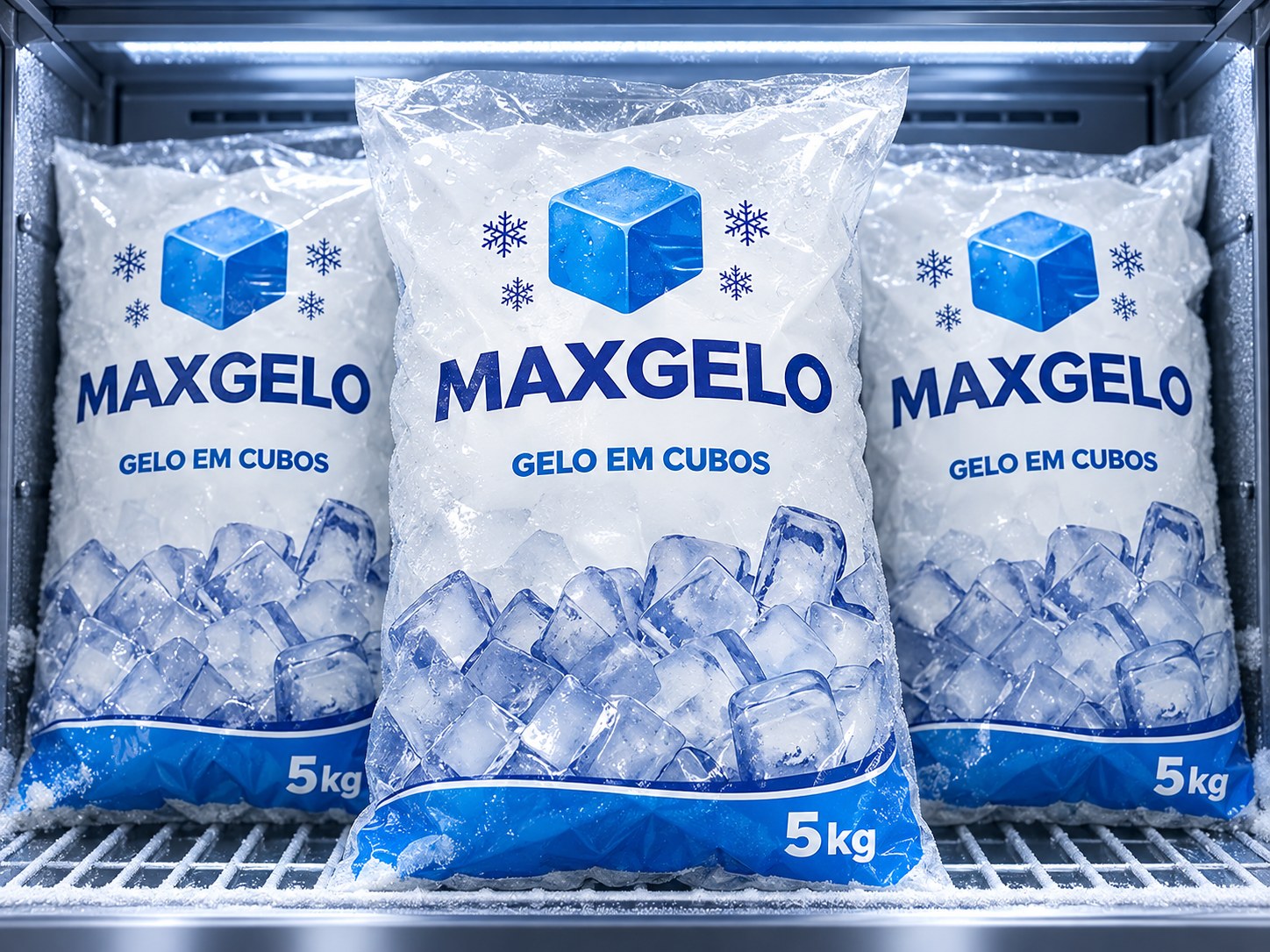 Gelo em cubos Maxgelo